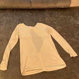 Lululemon white top size6